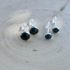 Black Onyx Stud Earrings, Sterling Silver Posts, Option 4mm or 6mm, Small Black Earrings, Onyx Jewelry, Versatile Earrings, Classic Earring