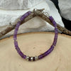 Purple Amethyst Sterling Silver Bracelet – Dainty Gemstone Bracelet for Everyday Style