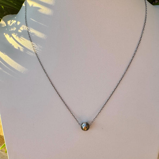 Single Navajo Pearl Chain Necklace | Southwestern Jewelry