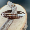 Genuine Leather Multi Wrap Bracelet - Braided Design with Bayonet Closure, Unisex Gift