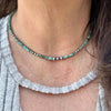 Turquoise & Navajo Pearl Necklace – Sterling Silver Southwestern Style (Best Seller)