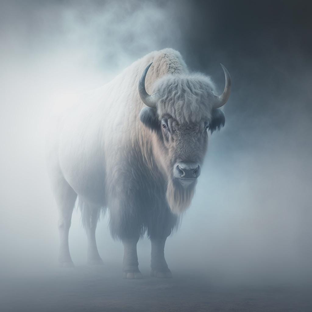 4x6mm White Buffalo Stud Earrings • Sterling Silver • Smooth or Serrated Bezel