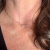 Sterling Silver Heart Charm Necklace • Dainty Pendant