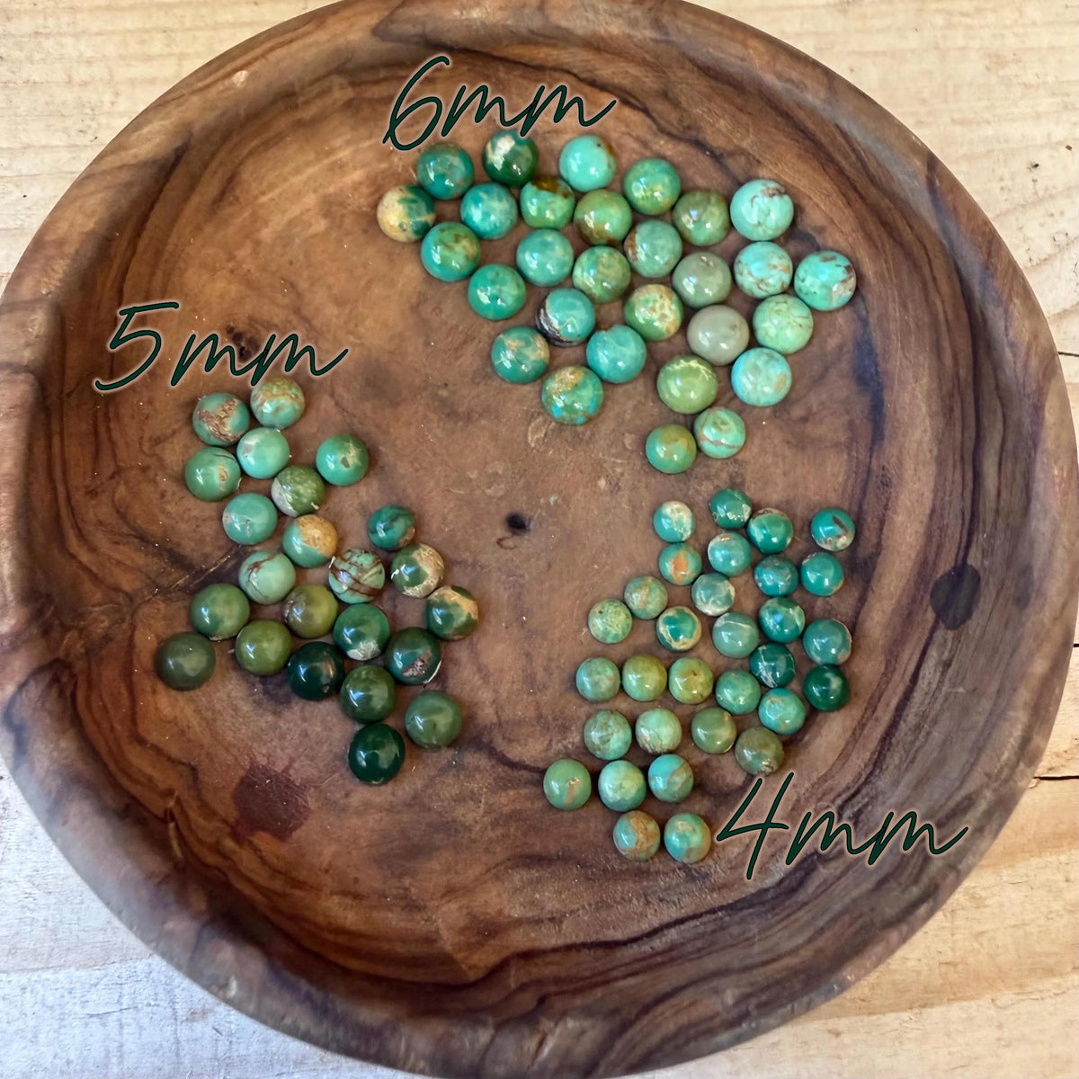Genuine Kingman Turquoise Labret Stud • Dark Green Teal Turquoise • 20G 18G 16G Threaded Post