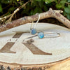 Rainbow Moonstone Dangle Earrings • Sterling Silver or Argentium • Seamless Ear Wires