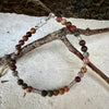 Picasso Jasper Bracelet • Red Creek Jasper • Sterling Silver Bracelet • 4mm Gemstone Jewelry