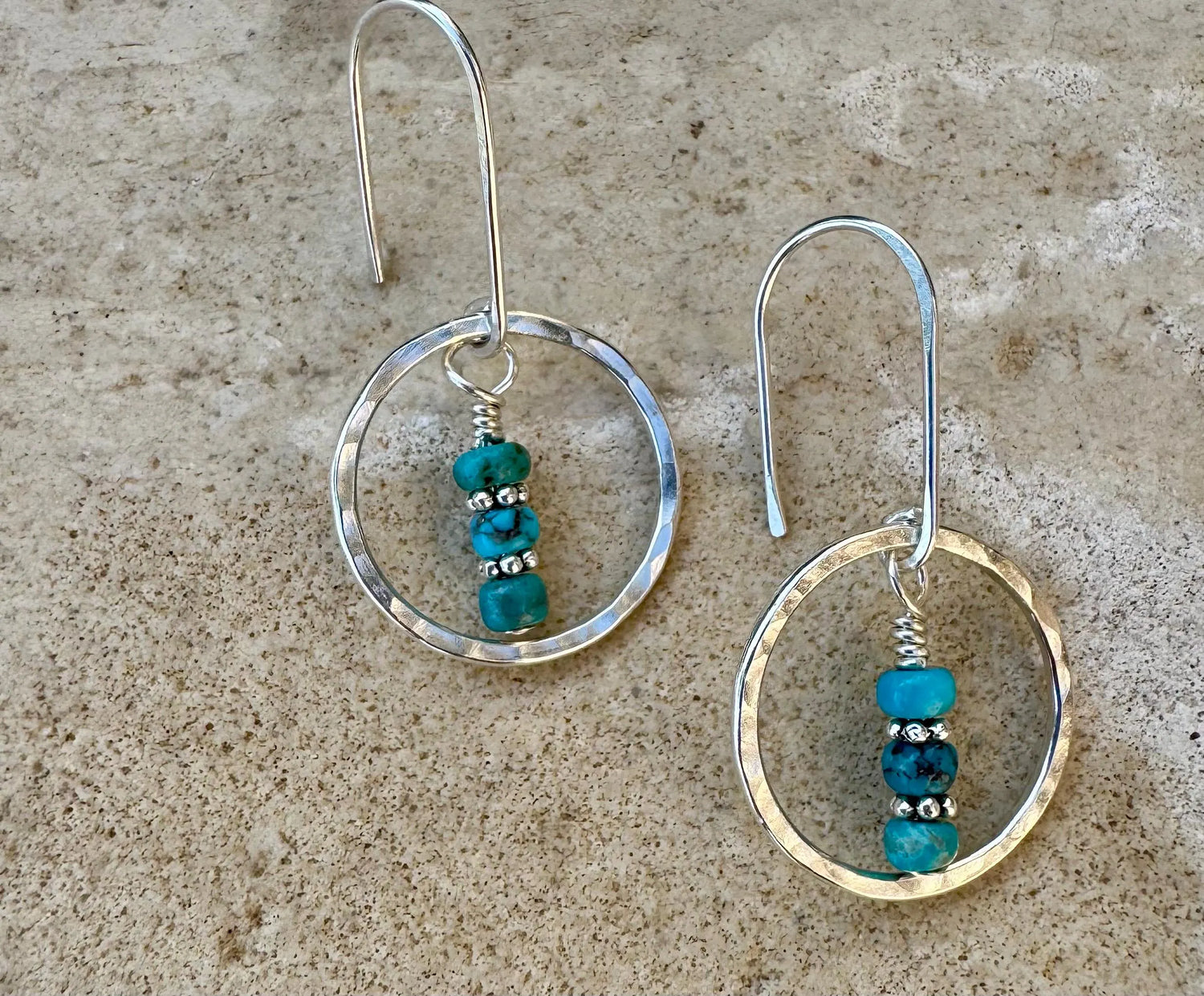 Gemstone & Sterling Earrings