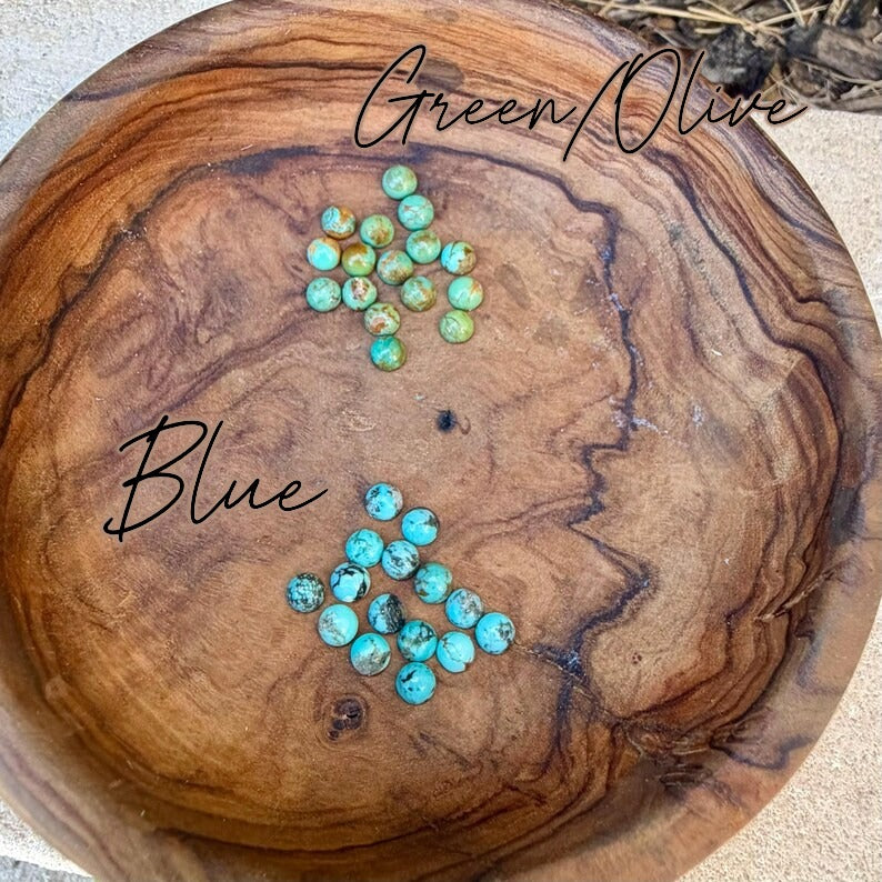 Dainty Kingman Turquoise Cuff • Sterling Silver • Minimal Southwest Bracelet