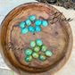 Kingman Turquoise Cuff Bracelet • Sterling Silver Twisted Wire