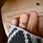 Hammered Sterling Silver Ring • Ripple Stacker Band • Hand‑Forged Minimalist Jewelry