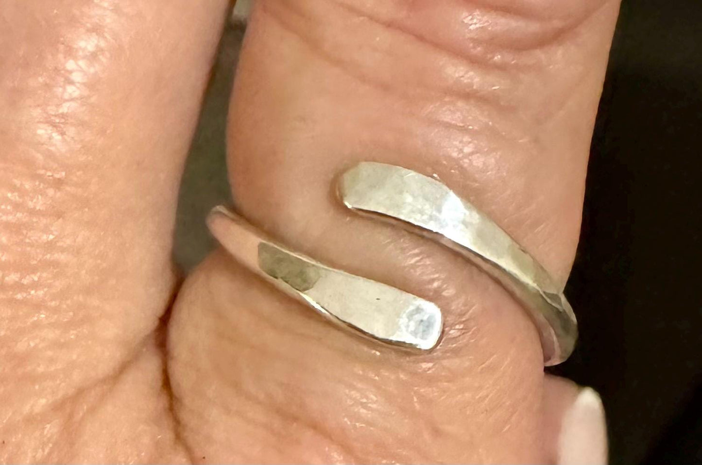 Bypass coil ring / thumb ring/ coil ring / 12g bypass ring