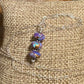 Mohave Purple Turquoise Pendant Necklace, Sterling Silver Necklace, Gemstone Pendant, Beaded Necklace, Gift for Her, Unique Gift