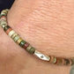 Red creek Picasso jasper sterling silver beaded / gemstone bracelet