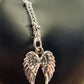 Angel wings pendant / charm necklace