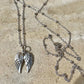 Angel wings pendant / charm necklace