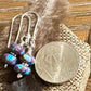 Spotted Mohave Purple Turquoise Earrings, Turquoise Jewelry, Gemstone Earrings, Purple Stone Earrings, Gift For Her
