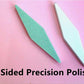 Jewelry scratch removal and buffing / polishing sticks- 2 pads