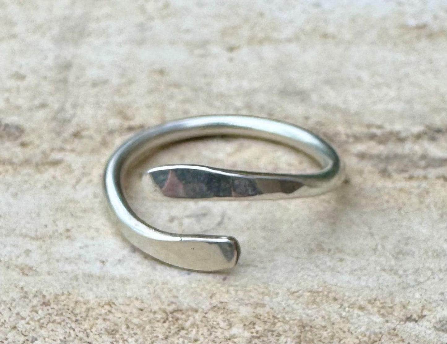 Bypass coil ring / thumb ring/ coil ring / 12g bypass ring