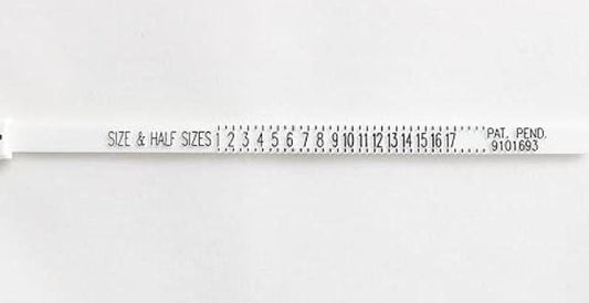 Ring sizer, ring gauge, adjustable ring sizing tool, ring ruler- 1-17 US