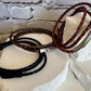 Braided Leather Wrap Bracelet, Bayonet Closure, Triple Wrap Bracelet, Genuine Leather, Leather Jewelry, Gift For Him, Gift For Her