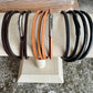Multi leather wrap bracelet with bayonet closure/ wrap genuine leather bracelet