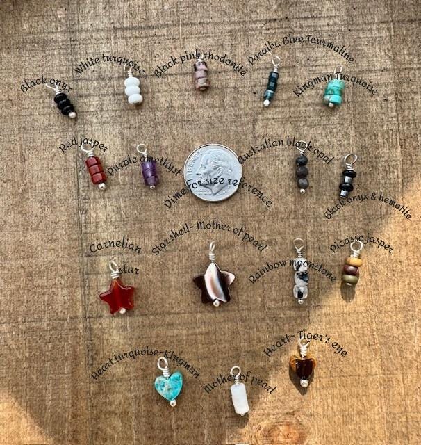 Braided leather charm necklace with bayonet closure / triple wrap genuine leather necklace/ personalized leather sterling charm necklace