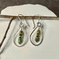 Turquoise and Navajo Pearl Earrings, Teardrop Dangle Style, Sterling Silver, Turquoise Earrings, Gift for Her