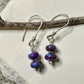 Spotted Mohave Purple Turquoise Earrings, Turquoise Jewelry, Gemstone Earrings, Purple Stone Earrings, Gift For Her