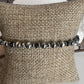 Navajo Pearl Bracelet with black onyx / sterling silver gemstone beaded bracelet