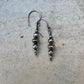 Navajo Pearl Dangle Earrings, Sterling Silver Drop Earrings, Navajo Pearl Earrings, Handmade Jewelry, Gift for Her