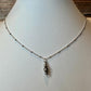 Navajo Pearls Pendant Charm, Sterling Silver Satellite Chain, Navajo Necklace, Authentic Native American Jewelry, Gift For Her
