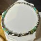 Navajo Pearl Turquoise Anklet, Sterling Silver Anklet, Boho Anklet, Southwest Jewelry, Summer Jewelry