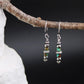 Desert Pearl Turquoise Earrings • Argentium Silver Southwest Dangles