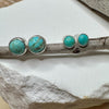 Kingman Turquoise Stud Earrings, Sterling Silver Posts, Minimalist Jewelry, Dainty 4mm or 6mm Earrings, Gift Idea