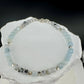 Aquamarine Lapis Moonstone & Black Tourmaline Sterling Silver Bracelet – Protection and New Beginnings Jewelry
