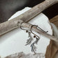 Oxidized Sterling Silver Deer Antler Earrings: Nature Inspired Jewelry