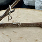 Genesis: 18 Gauge Side Hook Sterling Silver Ear Wires, Shiny or Oxidized Finish, Jewelry Supply, 3/4-inch Drop