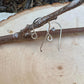 Legacy 20 Gauge French Sterling Silver Ear Wires, Handmade 20g Hooks, Shiny or Oxidized, Jewelry Supplies, 1 inch Drop