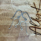 Legacy 20 Gauge French Sterling Silver Ear Wires, Handmade 20g Hooks, Shiny or Oxidized, Jewelry Supplies, 1 inch Drop