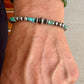 Sterling Silver Navajo Pearl & Turquoise Bracelet – Southwest Bohemian Jewelry