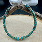 Turquoise Sterling Silver Bracelet, Evil Eye Charm Bracelet, Sterling Jewelry, Gemstone Bracelet, Turquoise Jewelry