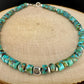 Turquoise Sterling Silver Anklet, Evil Eye Beaded Bracelet, Sterling Jewelry, Gemstone Ankle Bracelet, Turquoise Jewelry