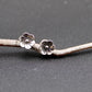 Sterling Silver Flower Stud Earrings • 7mm Dainty Floral Posts