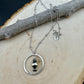 Sterling Silver Satellite Chain Necklace with Navajo Pearls Pendant