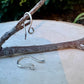 Genesis: 18 Gauge Side Hook Sterling Silver Ear Wires, Shiny or Oxidized Finish, Jewelry Supply, 3/4-inch Drop