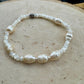 Elegant Mother of Pearl Gemstone Stretch Bracelet