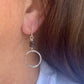 Modern Artisan Onyx Sterling Silver Earrings - Handmade Gemstone Jewelry