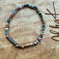 Picasso Red Creek Jasper Natural Gemstone Bracelet - Stretch Design