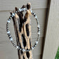 Native American Inspired White Turquoise Stretch Bracelet - Handmade Jewelry