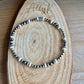 Native American Inspired White Turquoise Stretch Bracelet - Handmade Jewelry